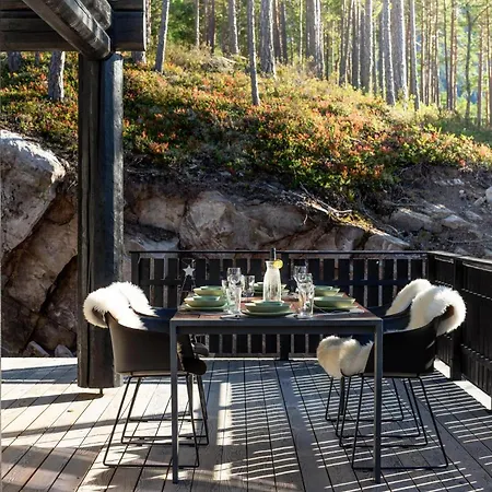 Moose 6p With Sauna Water View * Vraliosen